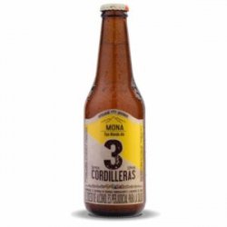 Cerveza Artesanal Tres Cordilleras Mona Bot 330 ML - Jackman Store