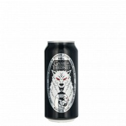 Mikkeller - Game of Thrones Winter is Here Series Ghost Visions Lager 4.5% ABV 440ml Can - Martins Off Licence