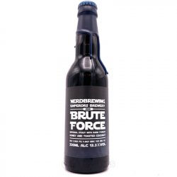 Nerdbrewing x Emperors Brewery - Brute Force Imperial Stout With Dark Forest Honey & Toasted Coconut - Hop Craft Beers