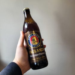 Paulaner Weissbier Dunkel - Tiny’s Tipple