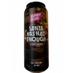 Funky Fluid Santa Has Had Enough