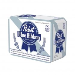 Pabst Blue Ribbon Non-Alcoholic  12-pack - Loren’s Alcohol-Free Beverages