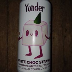 Yonder White Choc Strawb - Tiny’s Tipple