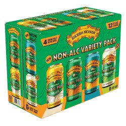 Sierra Nevada — Non-Alc Brews Variety Pack, 12-Pack cans - Minus Moonshine