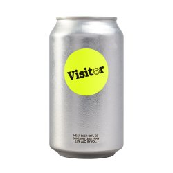 Visitor - Non-Alcoholic Lager, 6-Pack - Minus Moonshine