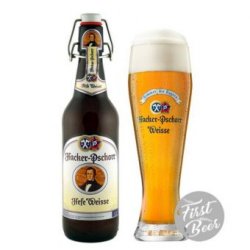 Bia Hacker Pschorr Weisse 5,5% – Chai 500ml – Thùng 18 Chai - First Beer – Bia Nhập Khẩu Giá Sỉ