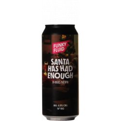 Funky Fluid Santa Has Had Enough