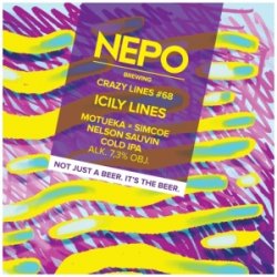 NEPO CRAZY LINES #68 ICILI LINES Cold IPA - Sklep Impuls