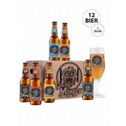 VOORDEELPAKKET MET GLAS - Guilty Monkey Brewery