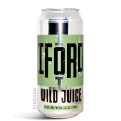 Iford Cider. Wild Juice Session Cider - Kihoskh