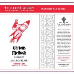 Lost Abbey Various Methods 16oz can - Bine & Vine