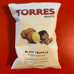 Torres Black Truffle Premium Potato Chips - Kraft Werks