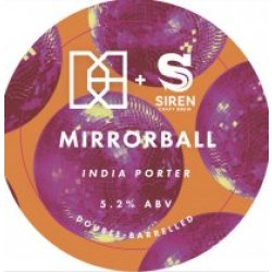 Double-Barrelled Brewery Mirrorball (Keg) - Pivovar