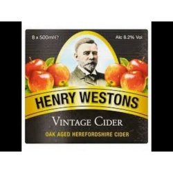 Westons  Henry Westons Vintage Cider (50cl) - Chester Beer & Wine