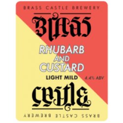 Brass Castle Rhubarb & Custard (Cask) - Pivovar