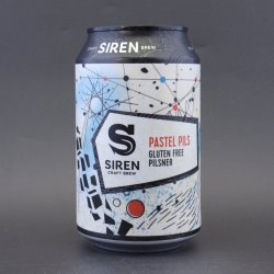 Siren - Pastel Pils - 5.5% (330ml) - Ghost Whale