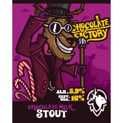 Deer Bear  Chocolate Factory  Chocolate Sweet Stout - Browarium