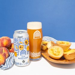 Vault City Brewing Peach & Apricot Pastel De Nata