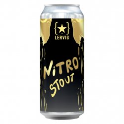 Lervig - Nitro Stout 440ml 4.7% - Can Cartel