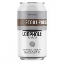 Loophole Brewing Co Salt Water Stout Porter - Only Craft Beer