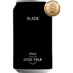 Good Folk Brewing Co Black Lager Good Folk Brewing Co Black Lager