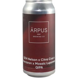 Ārpus Brewing Co. QDH Nelson x Citra Cryo x Nectaron x Mosaic Lupomax QIPA