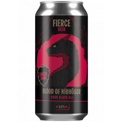 Fierce Beer Blood of Nidhoggr Sour Black Ale 440ml - Inverurie Whisky Shop