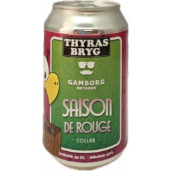 Gamborgthyras Bryg Saison De Rouge - Voldby Købmandsgaard