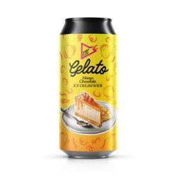 Funky Fluid Gelato: Mango Cheesecake 500ml - Funky Fluid