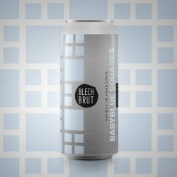 Blech Brut BABYBLUE SQUARES 0,44l - Biertipp