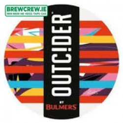 Bulmers - Outcider Cider - 4.5% ABV, 50l Keg (88 Pints) - The Brew Crew