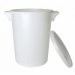 Plastic bucket 50 l with handles, incl lid Plastic bucket 50 l with handles, incl lid