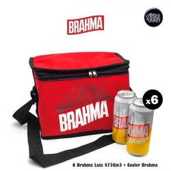 Conservadora Tela Brahma + 6 Brahma Lata 473Cm3 - Almacén de Cervezas