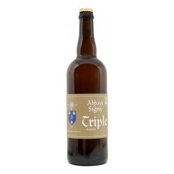 Abbaye de Signy triple 75 cl - Bière des Ardennes bio - L’Atelier des Bières