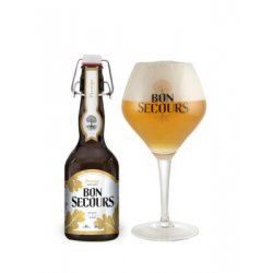 BRASSERIE CAULIER  BON SECOURS PRESTIGE (TRIPLE BLOND) 33c. beugelfles - Arthur & Co