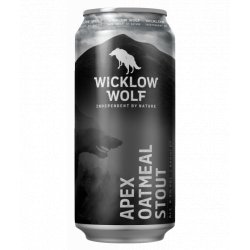 Wicklow Wolf Apex Oatmeal Stout 44cl Can 6.5% - Molloys