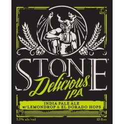 Stone Brewing Co. Delicious IPA 12 pack 12 oz. Can - Kelly’s Liquor