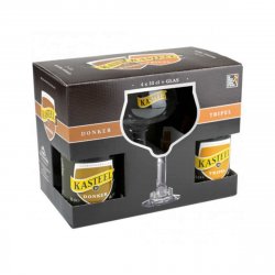 Estuche Kasteelbier 4x33cl + 1Copa - Dcervezas