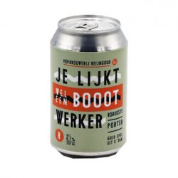 Hofbrouwerij Reijngoud - Je Lijkt Wel Een Bootwerker! - Robust Rotterdam Porter - Bierloods22