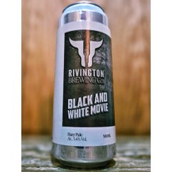 Rivington Brewing Co - Black And White Movie - Dexter & Jones