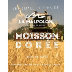 La Malpolon Ephémères, Barriquées... MOISSON DOREE 6,9% Bière de garde blonde - Brasserie La Malpolon