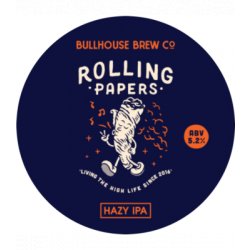 Bullhouse Brewing Co. - Rolling Papers - 30L keg - Hopping Borders