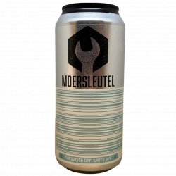 Moersleutel Craft Brewery Barcode: Turquoise Off-White