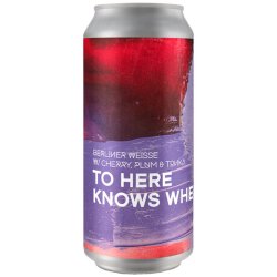 Boundary To Here Knows When Cherry, Plum & Tonka Bean Berliner Weisse 440ml (4.5%) - Indiebeer