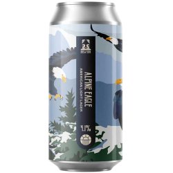 Brew York Alpine Eagle  American Light Lager 440ml (4.1%) - Indiebeer