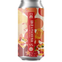 Brew York Son Of A Peacher Man Peach Melba Pale Ale 440ml (4.2%) - Indiebeer