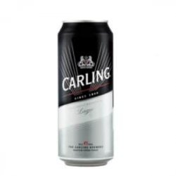 Carling Lager 4.0% Vol. 24 x 50cl Dose - Pepillo