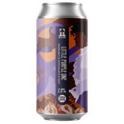 Brew York x Mash Gang Collab - Little Purple One Hazelnut & Chocolate Stout 440ml (2.8%) - Indiebeer