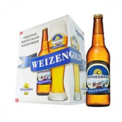 Sonnenbräu Weizengold 5,0% Vol. 6 x 50cl EW Flasche - Pepillo