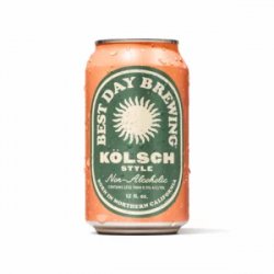 Best Day Kolsch Non Alcoholic 6 pack12 oz cans - Beverages2u